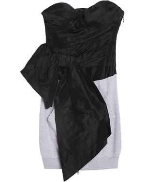 Moschino Mini Dress Silk, Cotton - Black
