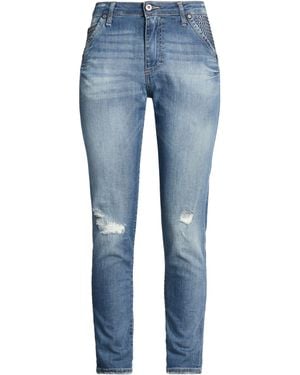 Please Jeans Cotton, Elastane - Blue
