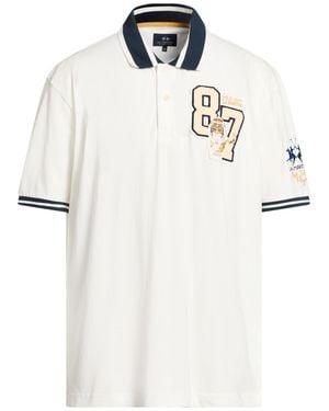 La Martina Polo Shirt Cotton - White