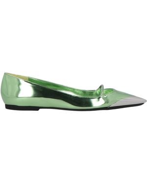 N°21 Ballet Flats - Green