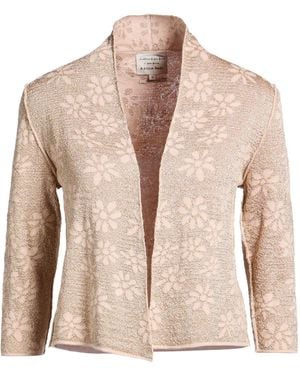 ALESSIA SANTI Sand Cardigan Cotton, Viscose, Polyester - Natural