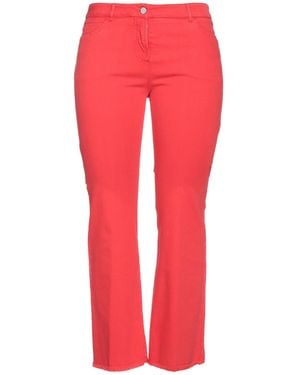 Incotex Denim Pants - Red