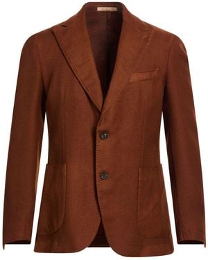 Bagnoli Sartoria Napoli Blazer Virgin Wool - Brown