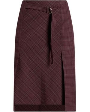 Patrizia Pepe Midi Skirt Polyester, Viscose, Elastane - Purple