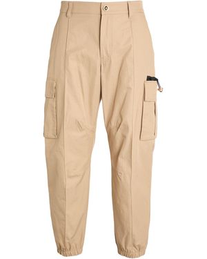 Versace Trousers Cotton, Polyamide - Natural