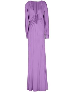 8 by YOOX Long Dress - Purple