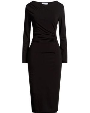 Kaos Midi Dress Viscose, Nylon, Elastane - Black