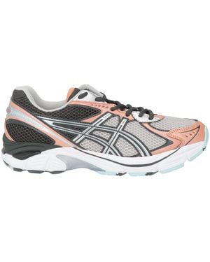 Asics Trainers Textile Fibres, Synthetic Material - White