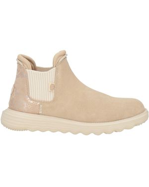 HEYDUDE Ankle Boots - Natural
