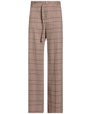 Marella Sand Pants Polyester, Viscose, Elastane - Brown