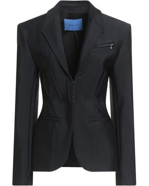 Mugler Blazer Polyamide, Elastane - Black