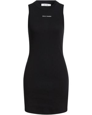 Daily Paper Mini Dress Cotton, Elastane - Black