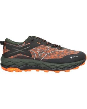 Mizuno Wave Mujin Ls Gtx Dark Trainers Textile Fibres - Brown