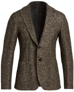 Tagliatore Military Blazer Virgin Wool, Silk - Green
