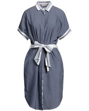 Purotatto Midi Dress - Blue