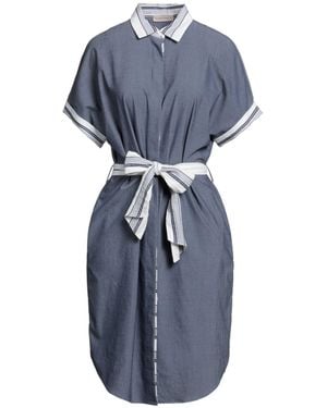 Purotatto Midi Dress - Blue