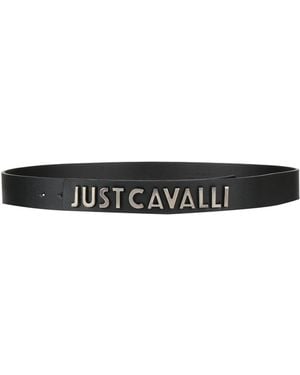 Just Cavalli Belt Leather - Black