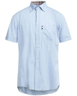 Aquascutum Light Shirt Cotton - Blue