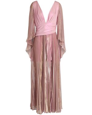 W Les Femmes By Babylon Maxi Dress Polyamide, Elastane, Metallic Fibre - Pink