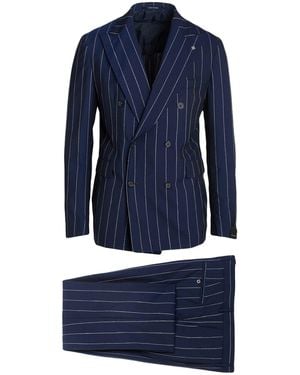 Tagliatore Suit Super 130S Wool - Blue