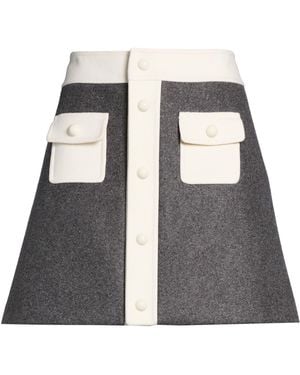 Celine Mini Skirt Wool - Black