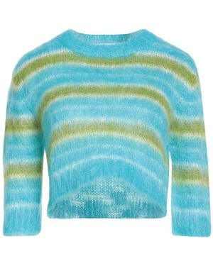 Marni Jumper Mohair Wool, Polyamide - Blue
