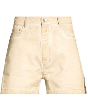 Rick Owens Denim Shorts - Natural