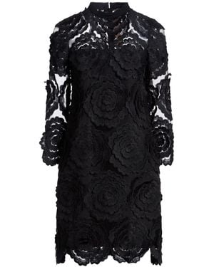 N°21 Midi-Kleid - Schwarz