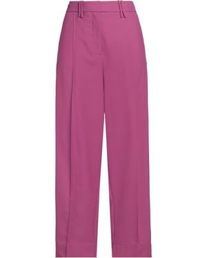 Ganni Pants Recycled Polyester, Ecovero Viscose - Red
