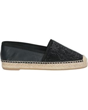Rene Caovilla Espadrilles Leather - Black