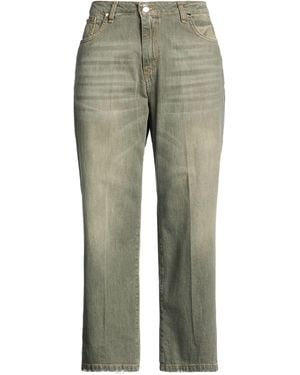 Siste's Military Jeans Cotton, Elastane - Green