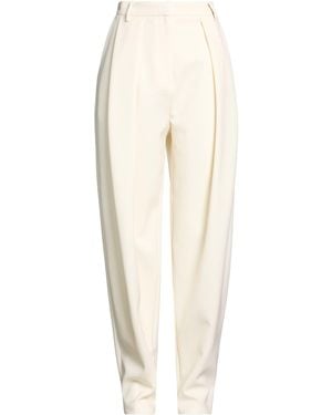 Magda Butrym Pants Wool, Elastane - White