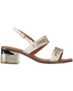 GARDINI SPIRIT Sandals Textile Fibres - Natural