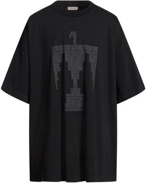 Fear Of God T-Shirt Cotton - Black