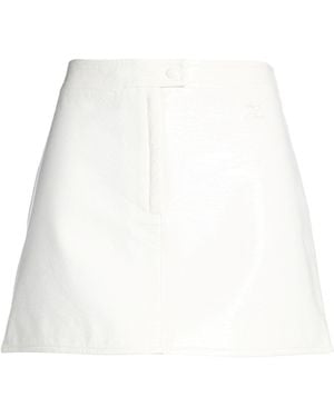 Courreges Mini Skirt - White
