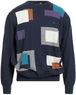 Harmont & Blaine Jumper Cotton, Wool - Blue