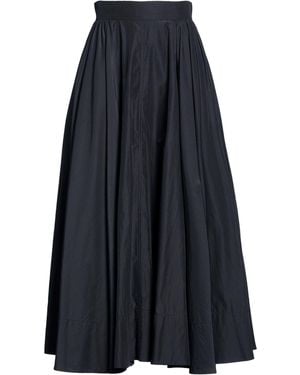 ANDAMANE Maxi Skirt Polyester, Cotton - Blue