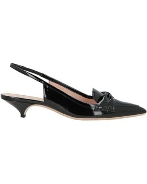 N°21 Court Shoes Leather - Black