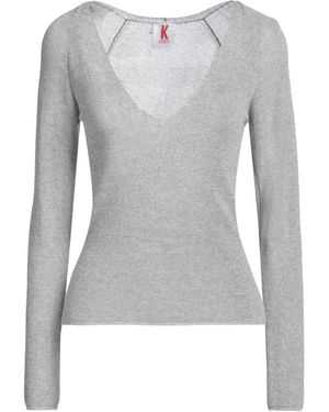 Kontatto Sweater Viscose, Polyamide, Metallic Fiber - Gray