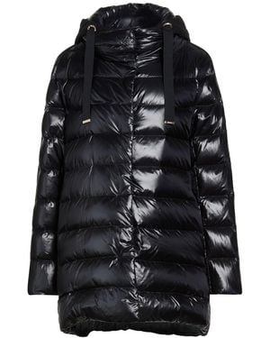 Herno Plumífero Y Acolchado - Negro
