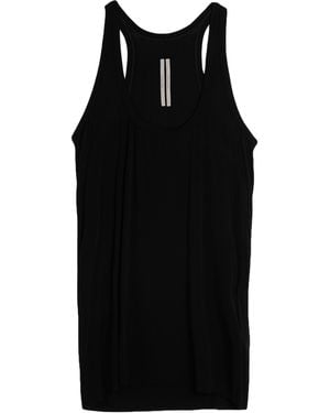 Rick Owens Tank Top Cupro, Elastane - Black