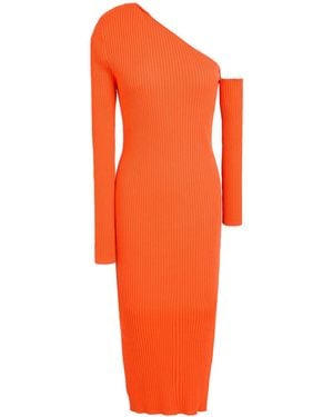 Philo-Sofie Cashmere Vestito Midi - Arancione