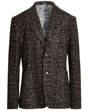 Havana & Co. Blazer Acrylic, Virgin Wool, Polyester - Black