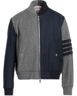 Thom Browne Jacke & Anorak - Blau