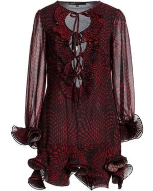 Babylon Mini Dress - Purple