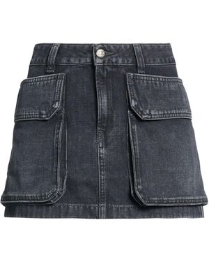 DIESEL Denim Skirt Cotton, Modal - Grey