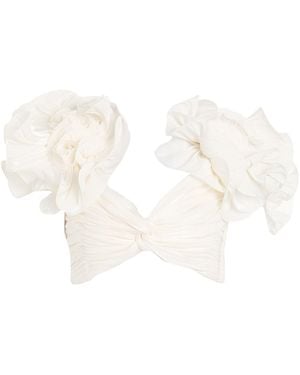 Costarellos Ivory Top Pes - White