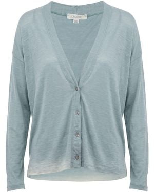 Crossley Cardigan Virgin Wool - Blue