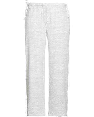 JACOB LEE Pants Nylon, Cotton - White