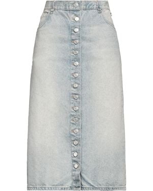 Courreges Denim Skirt Cotton - Gray